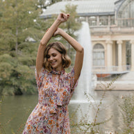 Floral Georgette Dress