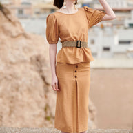 Pleated Skirt