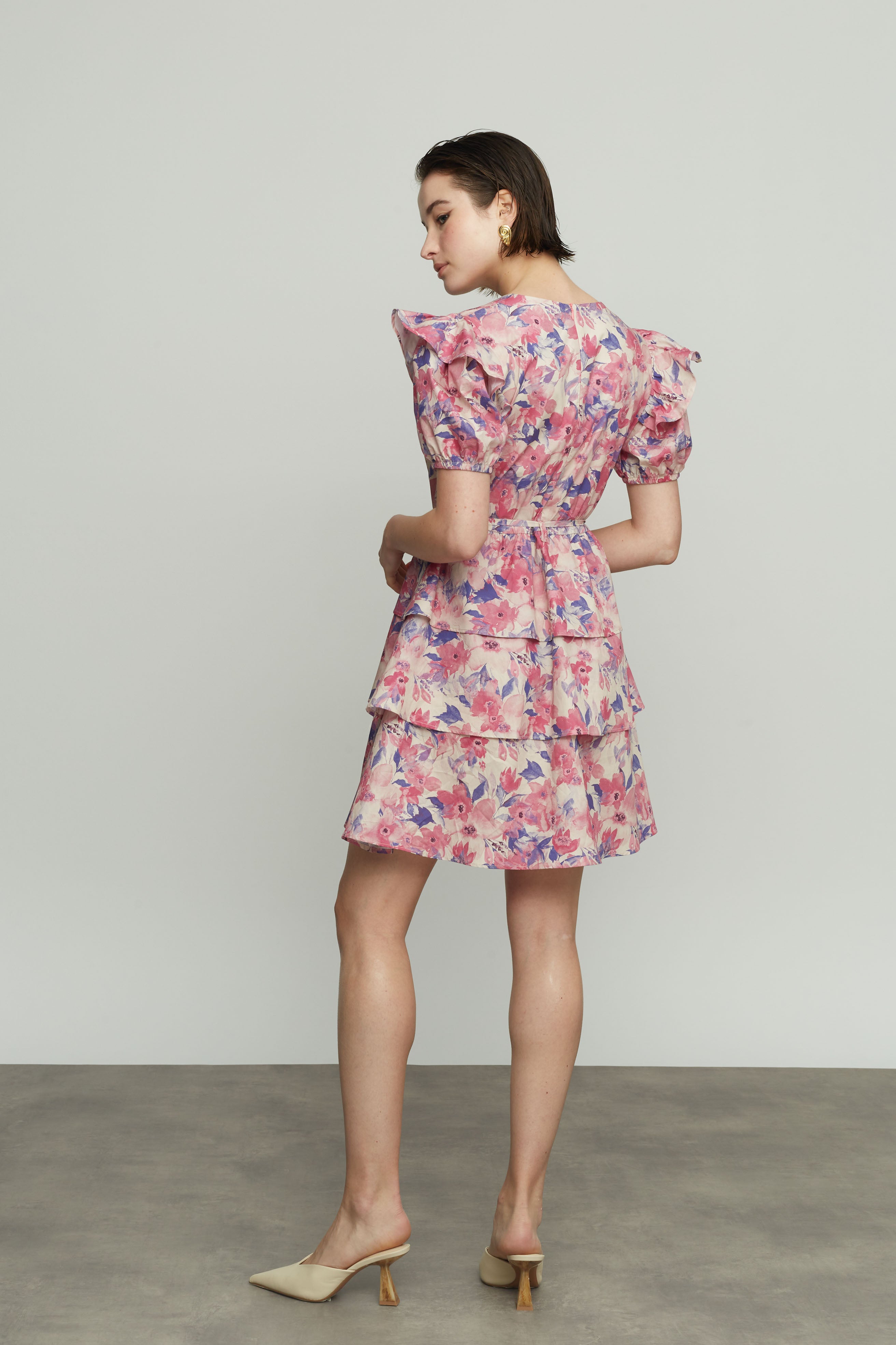 Short Floral Dress
