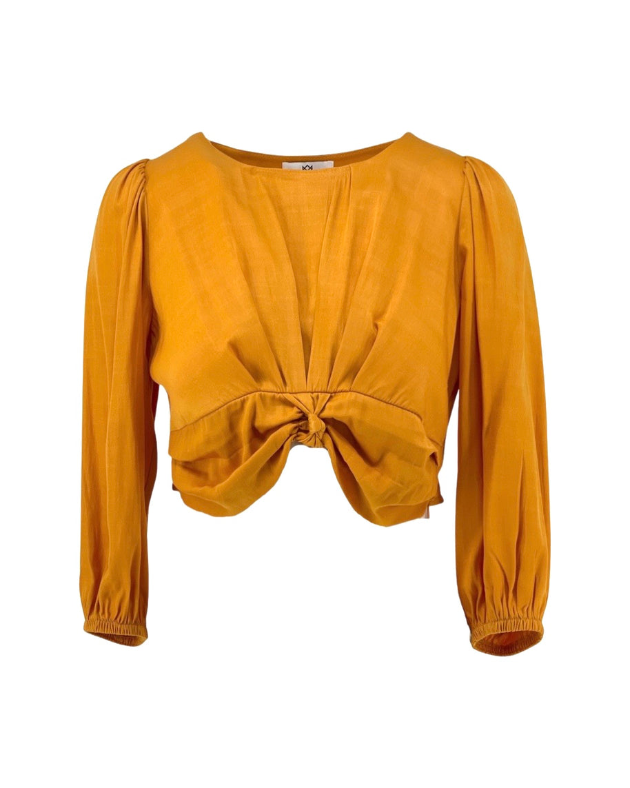 Short Blouse with Knot