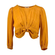 Short Blouse with Knot