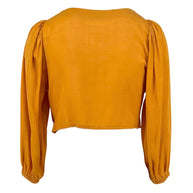 Short Blouse with Knot