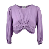 Short Blouse with Knot
