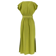 Midi Dress with Belt