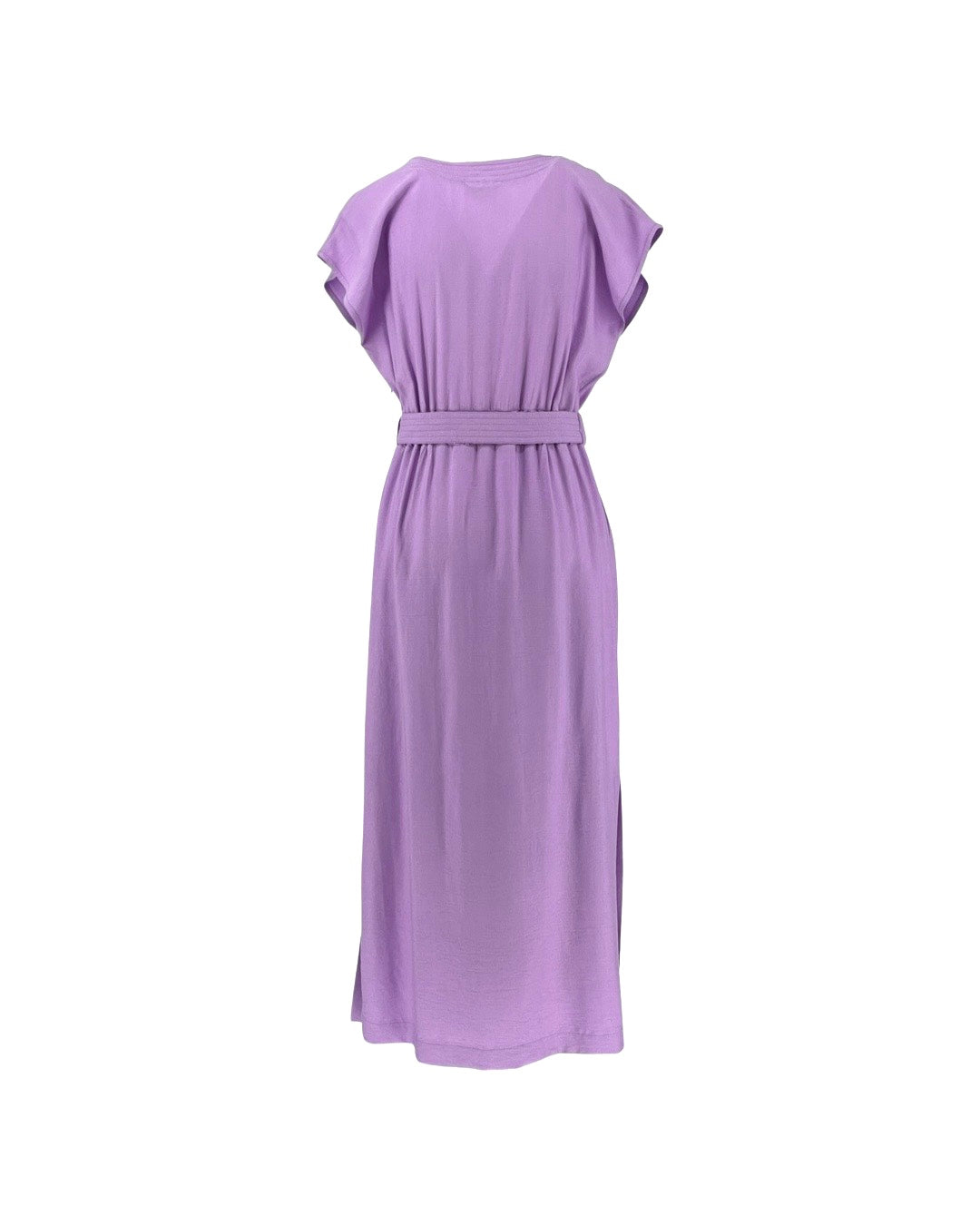Midi Dress with Belt