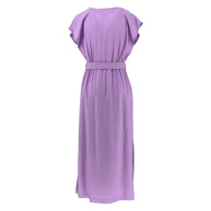 Midi Dress with Belt