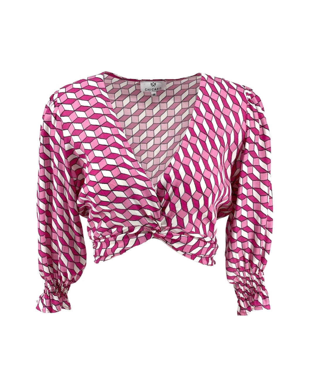 Patterned Crop Top