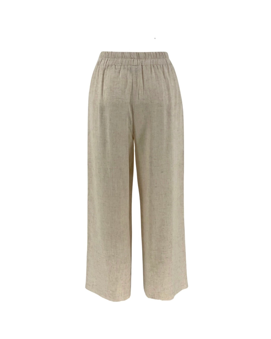 Linen Crop Pants