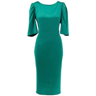 Satin Midi Dress