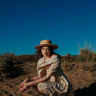 Short Dress with Ruffles