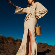 Long Linen Skirt