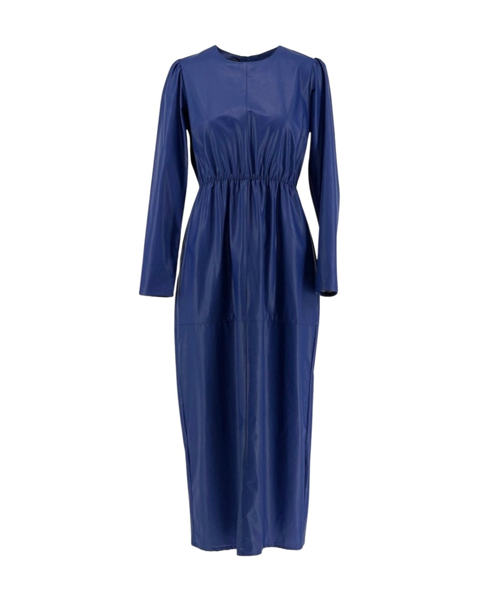 Dress with Back Opening in Skirt