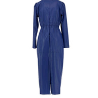 Dress with Back Opening in Skirt