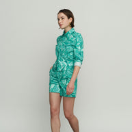 Patterned Short Jacket