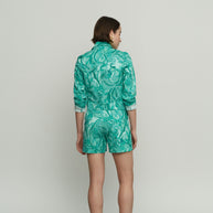 Patterned Short Jacket