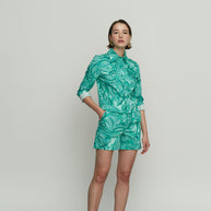 Patterned Short Jacket