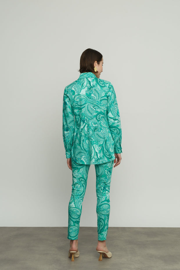 Μακρύ Εμπριμέ Πουκάμισο