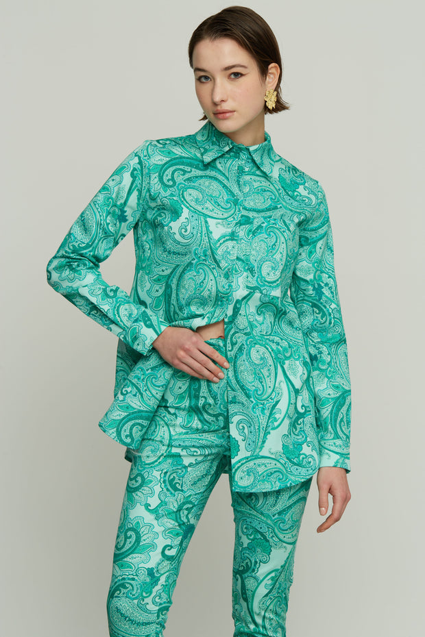 Μακρύ Εμπριμέ Πουκάμισο