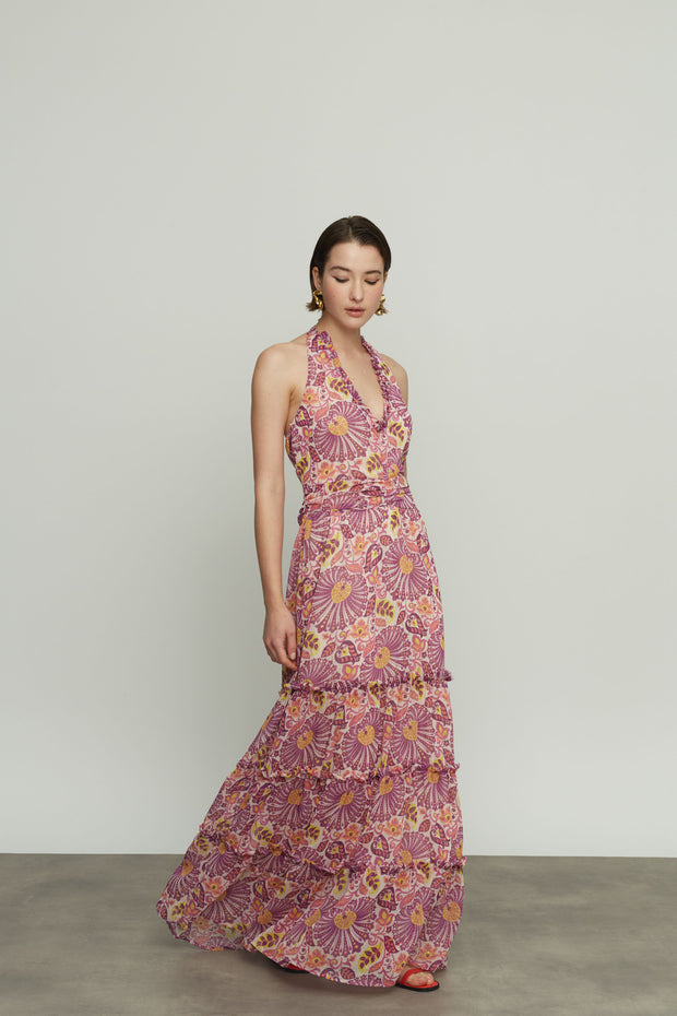 Long Floral Dress