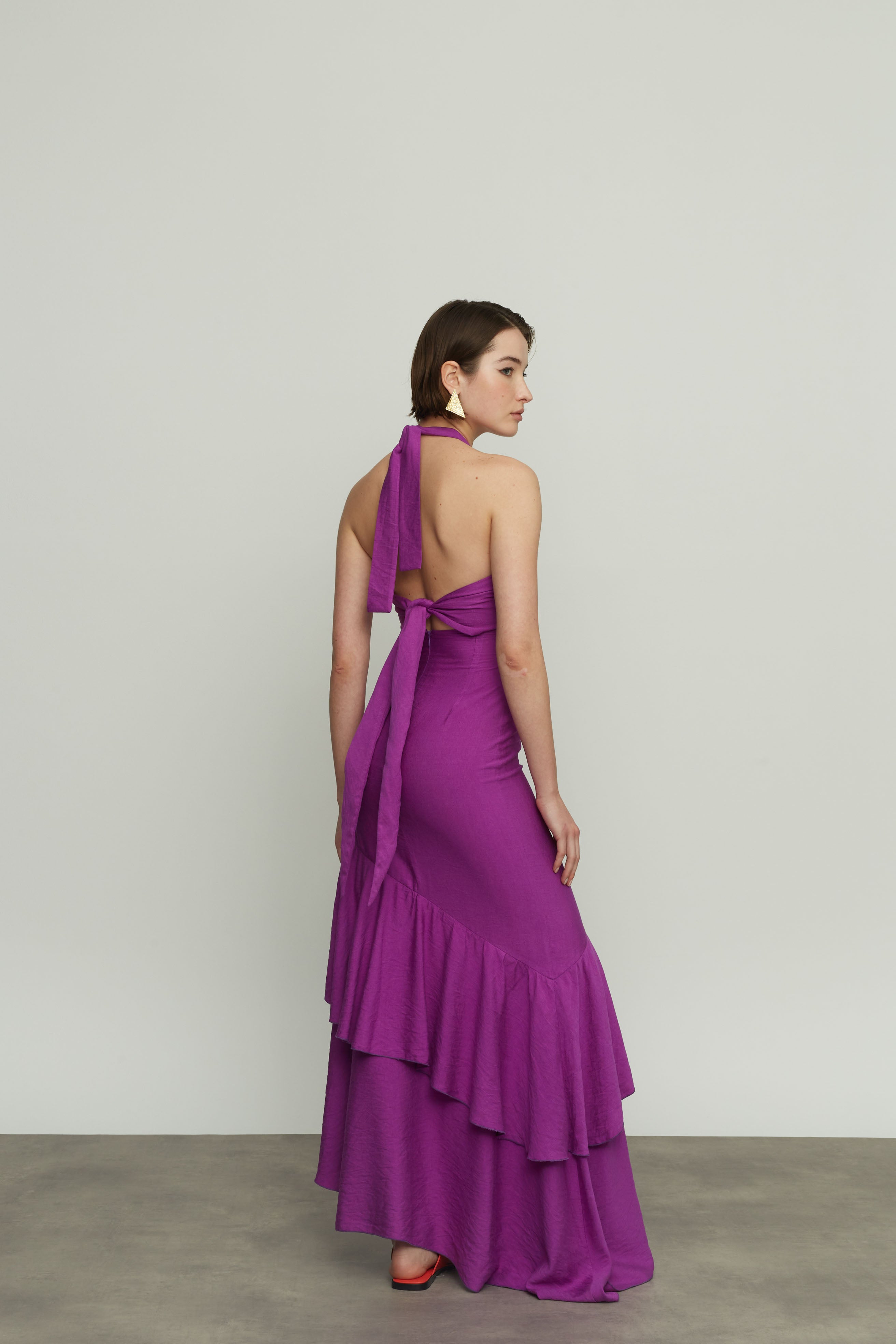 Backless Long Dress