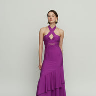 Backless Long Dress