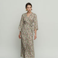 Floral Dress with Side Bow