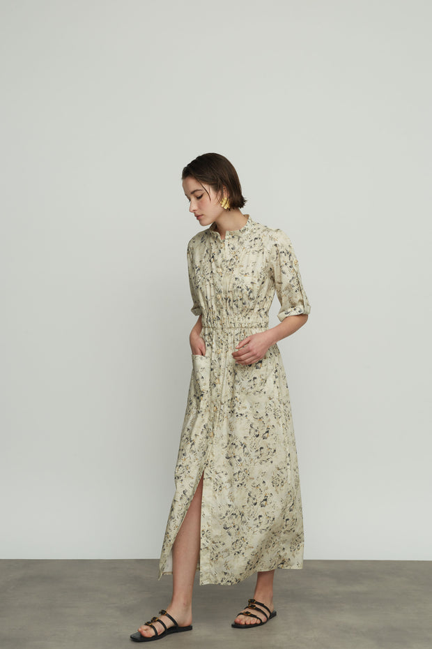 Floral Dress with Pockets