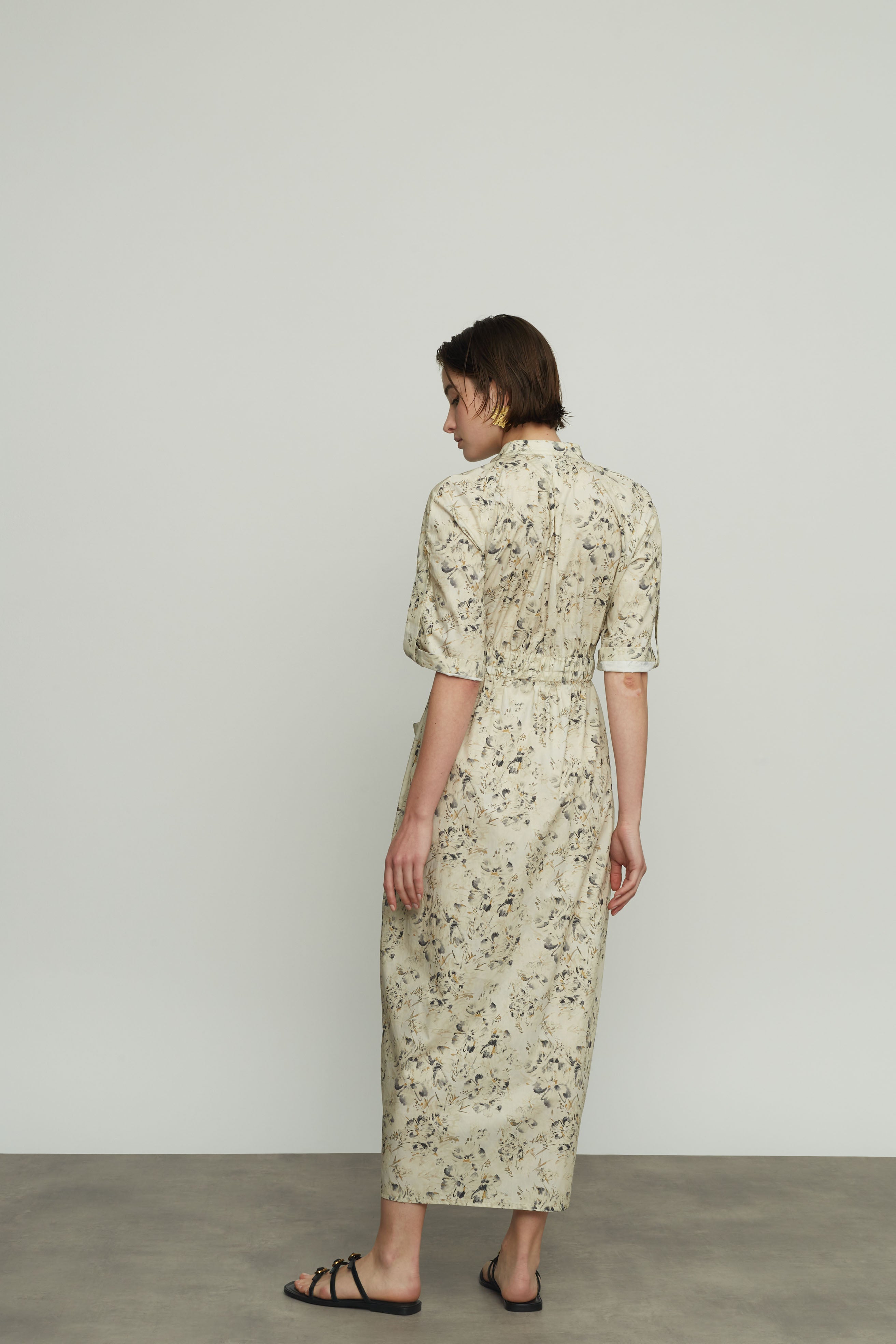 Floral Dress with Pockets