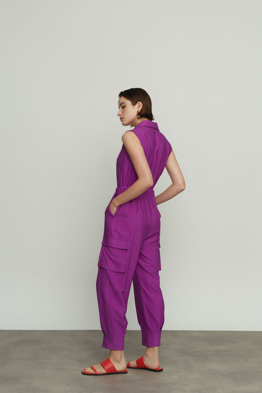 Jumpsuit with Buttons