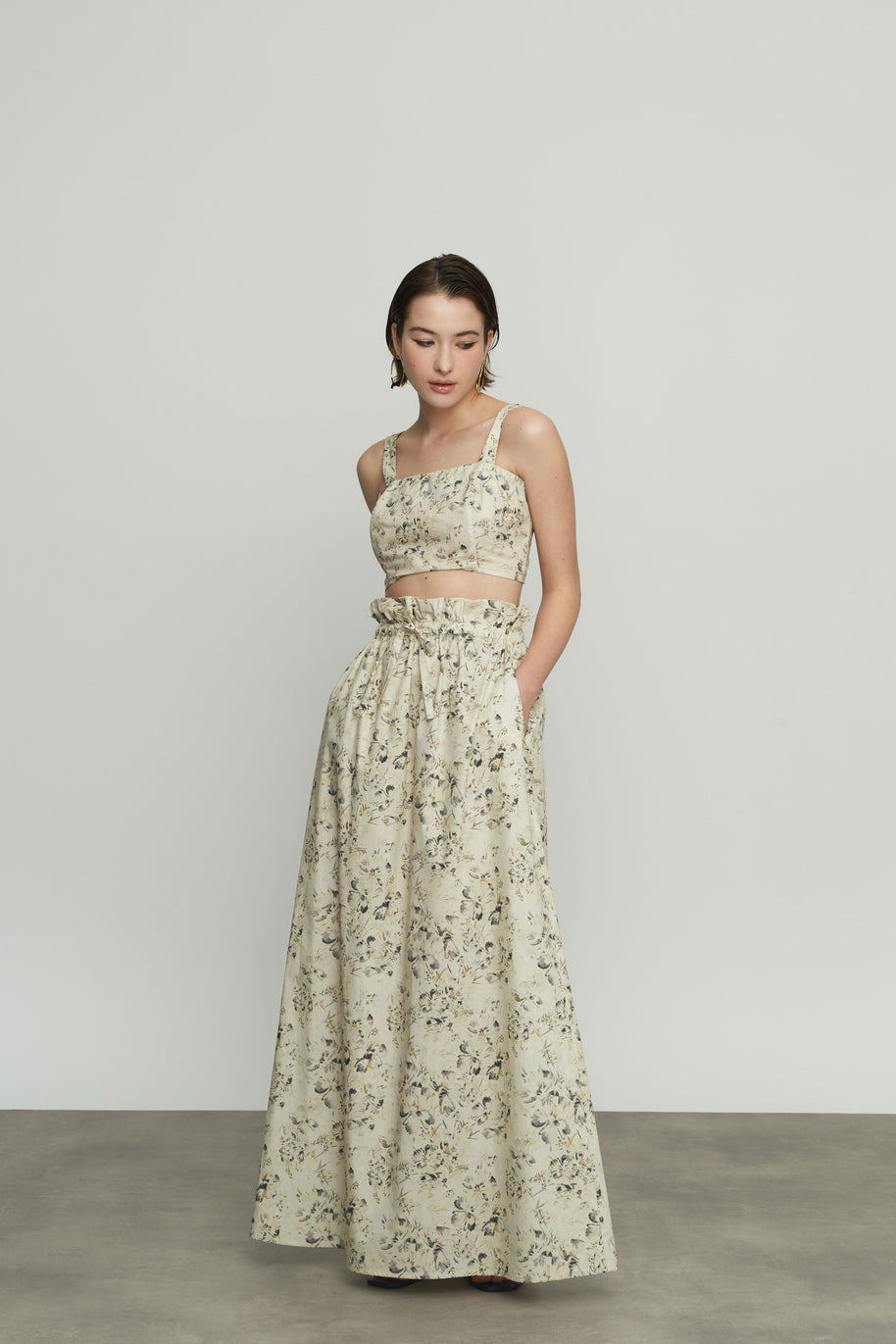 Μακριά Φλοράλ Φούστα