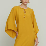 Long Dress with Wide Sleeves