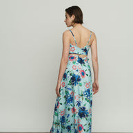 Long Skirt with Flowers