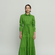 Long Dress with Ruffles