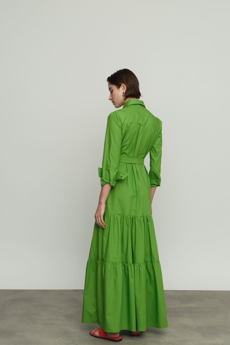 Long Dress with Ruffles