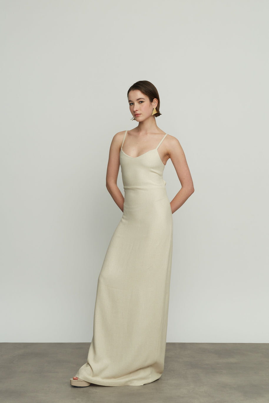 Long Linen Dress