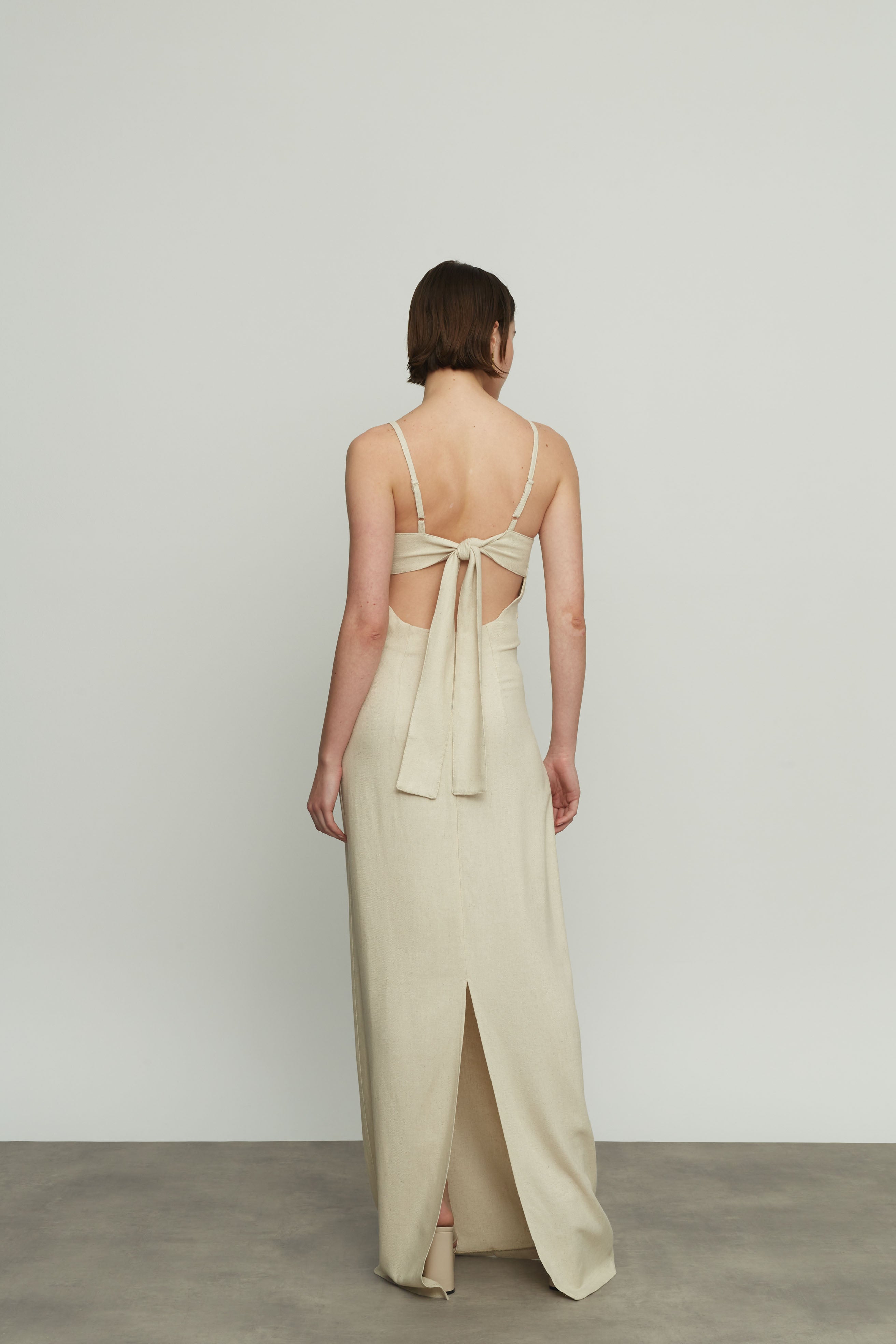 Long Linen Dress
