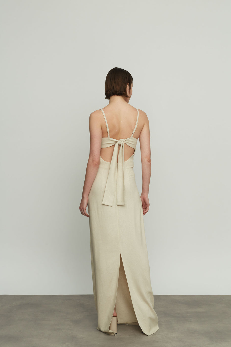 Long Linen Dress