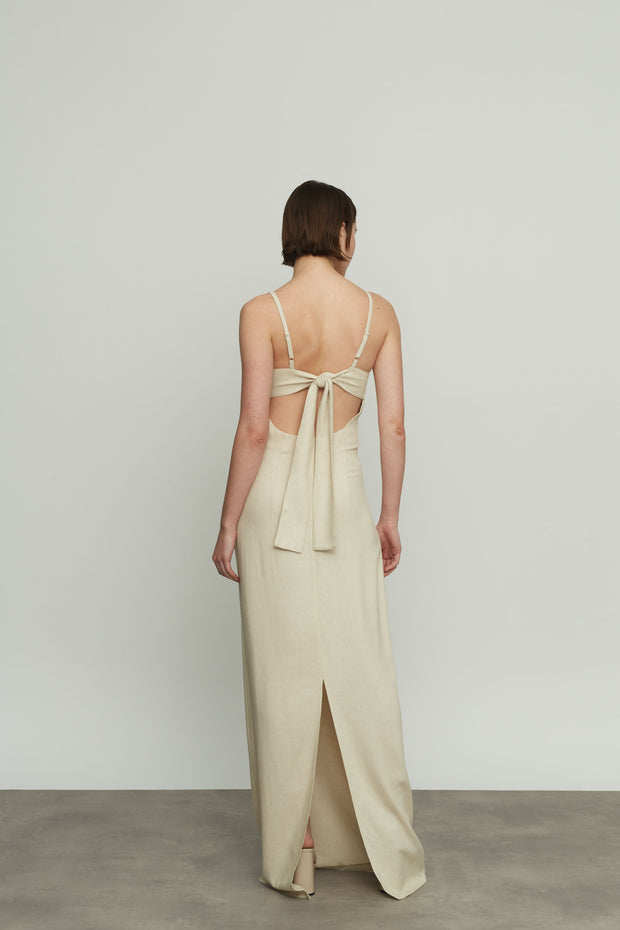 Long Linen Dress