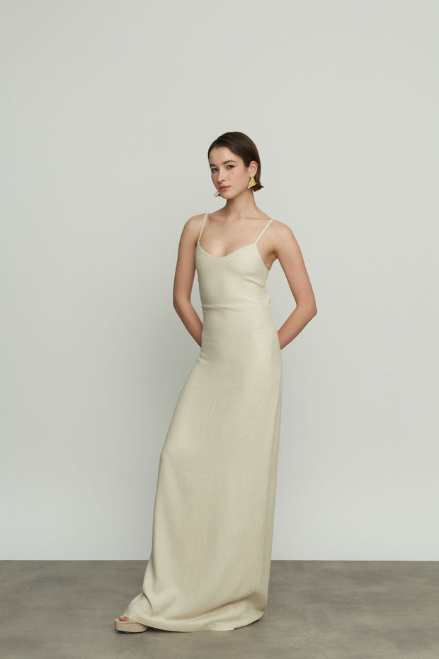 Long Linen Dress