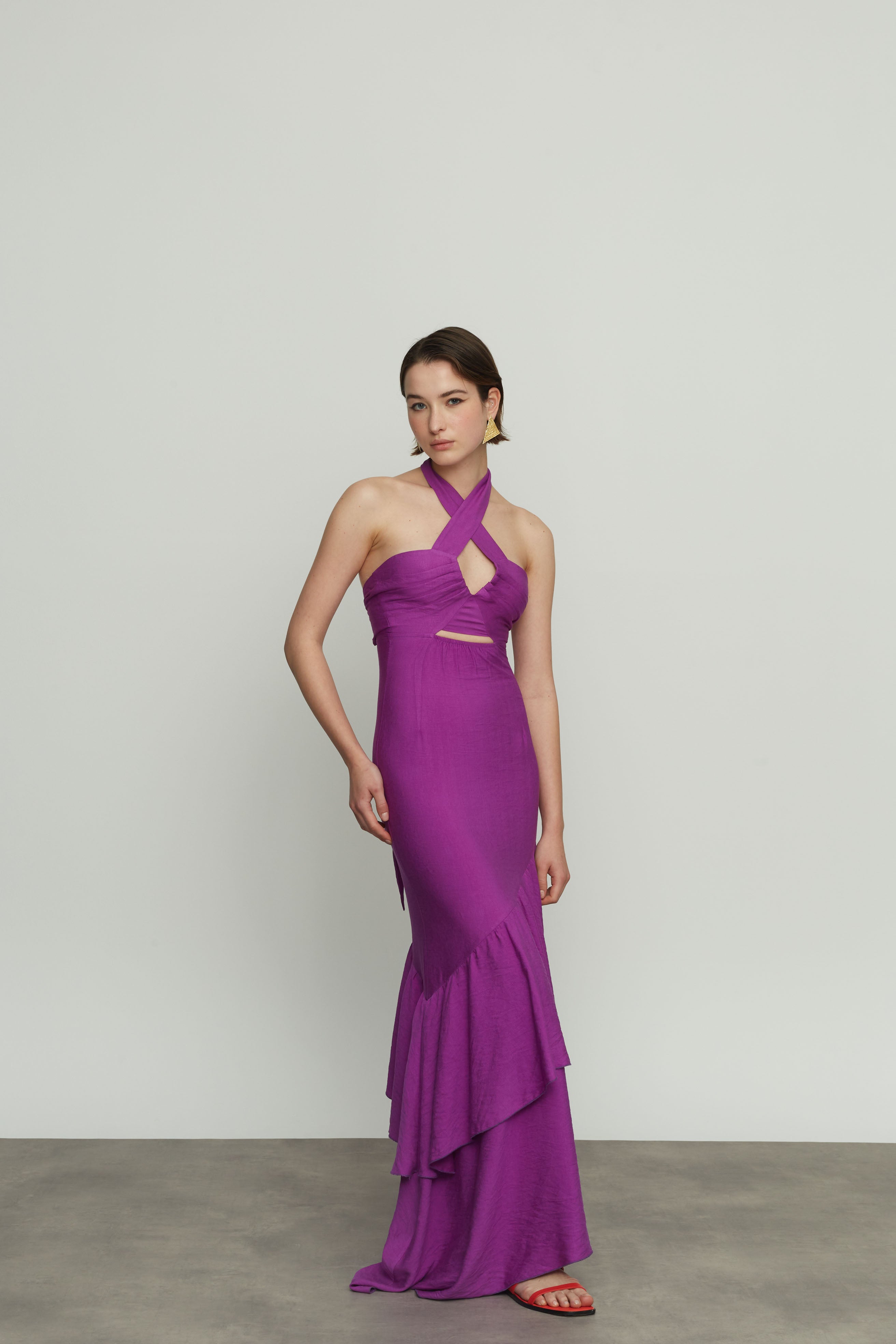 Backless Long Dress