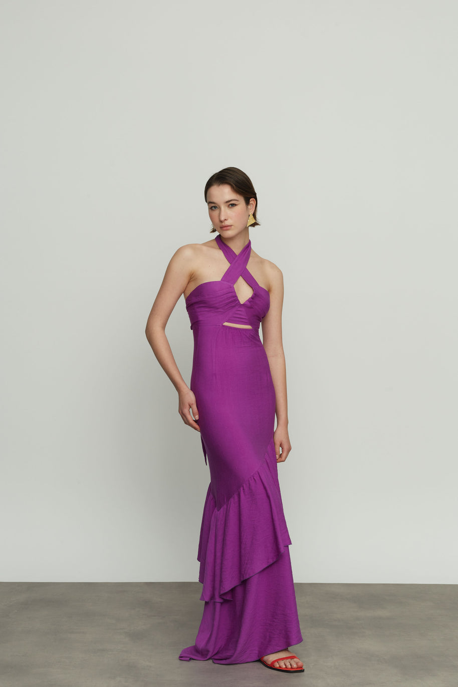 Backless Long Dress